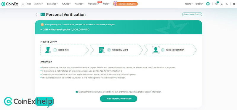 قبول قوانین و مقررات احراز هویت