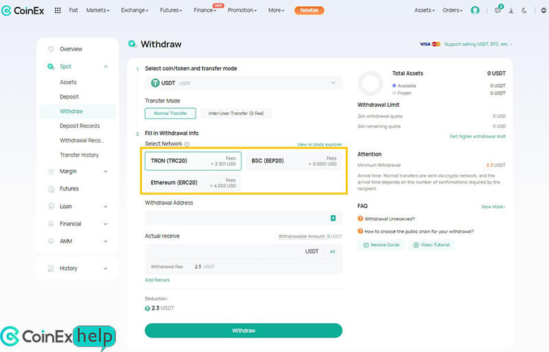 انتخاب نوع شبکه برداشتی