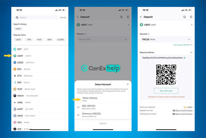 انتخاب ارز دیجیتال و شبکه