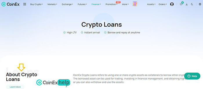 اطلاعات بیشتر در مورد بخش Loan