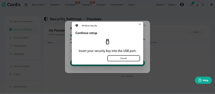 اتصال دستگاه احراز هویت سخت افزاری به کوینکس