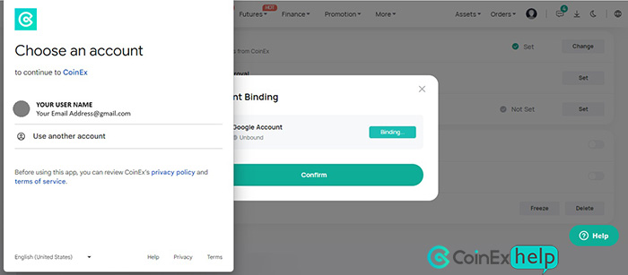 انتخاب ادرس ایمیل
