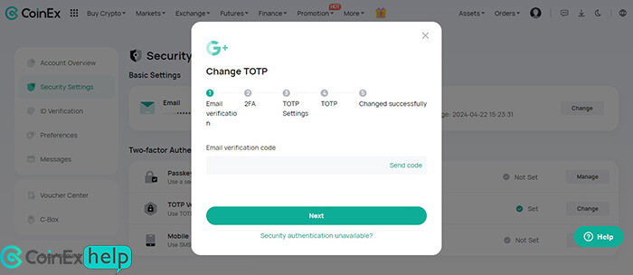 فرایند بازیابی کد گوگل آتنتیکیتور