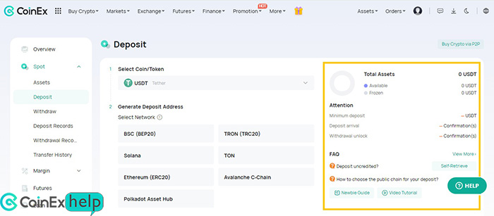 دارایی های موجود در صرافی