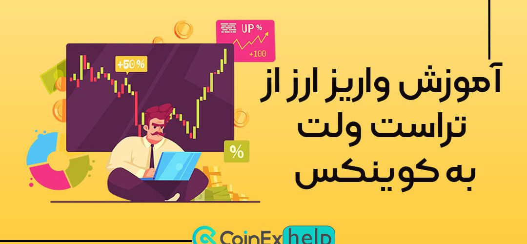 آموزش انتقال ارز از تراست ولت به کوینکس