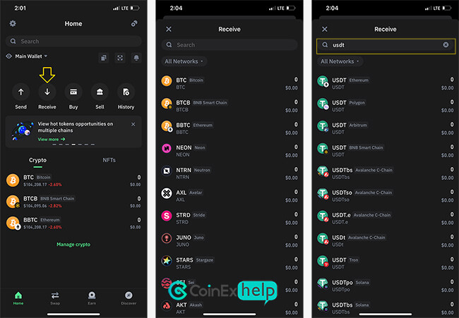 انتخاب ارز تتر