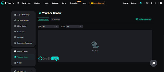 مرکز ووچر کوینکس