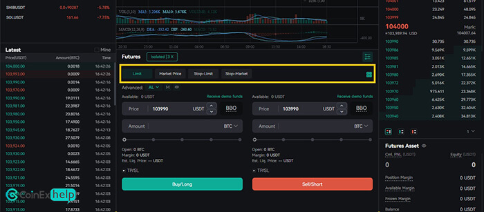 انتخاب نوع سفارش