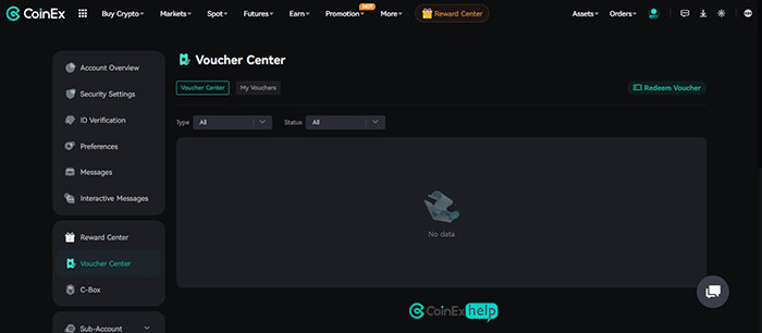 صفحه مرکز ووچر