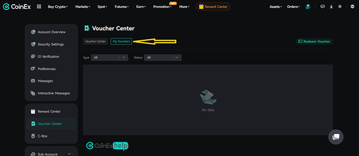 فعالسازی وجوه کمکی فیوچرز کوینکس